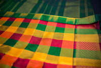 Paalum Pazhamum Kattam Handloom Silk Cotton Saree