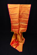 Luminous Simha Color (Ombre Orange) Pure Silk Saree