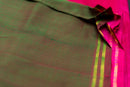 Manthulir Silk Cotton Saree with Bright Pink Pallu