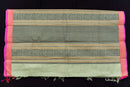 Serene Sage Green Kanchi Cotton Threadwork Saree