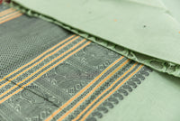 Serene Sage Green Kanchi Cotton Threadwork Saree