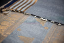 Sophisticated Charcoal Grey Kanchi Cotton Saree with Antique Gold Zari
