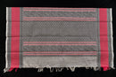 Sophisticated Ash Grey Kanchi Cotton Saree with Rani Pink Accents