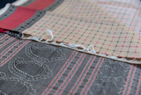 Sophisticated Ash Grey Kanchi Cotton Saree with Rani Pink Accents