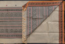 Ethereal Cream Kanchi Cotton Saree with Threadworkl Accents