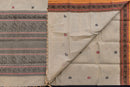 Ethereal Cream Kanchi Cotton Saree with Threadworkl Accents