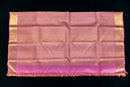 Luminous Rose Pink Pure Silk Vairaoosi Saree