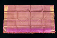 Luminous Rose Pink Pure Silk Vairaoosi Saree
