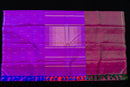 Dazzling Dual-Tone Mubbagam Pure Silk Saree in Purple and Pink