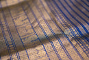 Royal Blue Kattam Silk Cotton Ganga-Jamuna Saree