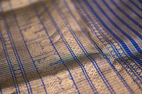 Royal Blue Kattam Silk Cotton Ganga-Jamuna Saree