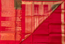 Manthulir Soft Silk Saree with Grand Red Pallu