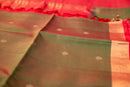 Manthulir Soft Silk Saree with Grand Red Pallu