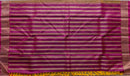 Olive Green and Maroon Handwoven Pure Kanchipuram Silk Saree