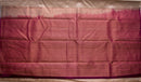 Beige-Gold Kanchipuram Handwoven Silk Saree with Maroon-Pink Pallu
